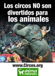 Los Circos no son divertidos para los Animales