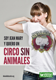 La chispa de la inigualable Jean Mary forma parte de la campaña Circo Sin Animales