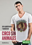 El trovador urbano del romance se suma a la campaña Circo Sin Animales