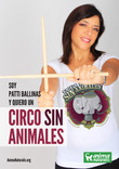 La baterista Patti Ballinas dice "Yo Quiero Un Circo Sin Animales".