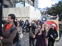 París 20.05.2006. Alrededor de 400 personas se dieron cita en la Plaza Georges Pompidu en París, Francia, para realizar la marcha anual del día del orgullo vegetariano. AnimaNaturalis estuvo ahí por primera vez, siendo la única organización de habla hispa