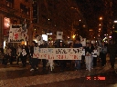 Caminata para conmemorar el Día del Animal Sin Hogar 2006 en Santiago, Chile, organizada por CDA (Coalición por los Derechos de los Animales).