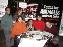 La actividad fue realizada el 24 de Agosto del 2006 en calle República, informando a los transeúntes sobre el maltrato contra los animales y alternativas para una convivencia pacífica con los demás seres sintientes.