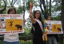 Lugina Cabezas, Miss Ecuador, no tiene el apoyo de la mayoría de los ecuatorianos, pues promociona las corridas de toros como 