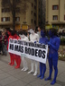 08.09.07 - Santiago. Bajo el lema “Por un Chile sin Violencia: No Más Rodeos”, activistas semidesnudos y con sus cuerpos pintados de los colores patrios llamaron la atención sobre el sufrimiento de los animales en el rodeo, los que están expuestos a golpe