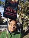 Cerca de 200 manifestantes nos congregamos en Medinaceli y en Soria para protestar contra la fiesta del Toro de J煤bilo. Los activistas, convocados por el PACMA y apoyados por una decena de organizaciones de toda Espa帽a, acudimos con autocares desde Catalu
