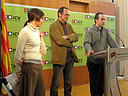 Varias organizaciones animalistas fuimos invitadas hoy por el actual Eurodiputado de ICV, Raül Romeva, a debatir sobre un programa electoral que también contemple los derechos de los animales.