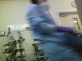 Experimento de inhalación en primates en Huntingdon Life Sciences.