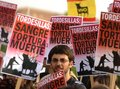 13 de septiembre de 2009. Tordesillas. Protesta con contra del Toro de la Vega organizada por PACMA, CAS y AnimaNaturalis.