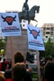 Mas de un centenar de personas se manifiestan en Logroño contra la tauromaquia. 
AnimaNaturalis 