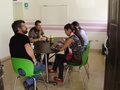 Francisco Vásquez Neira, cofundador de AnimaNaturalis hace un recorrido donde conoce las polÃticas de protección animal de MedellÃn y dicta charla sobre activismo práctico. MedellÃn, 2011