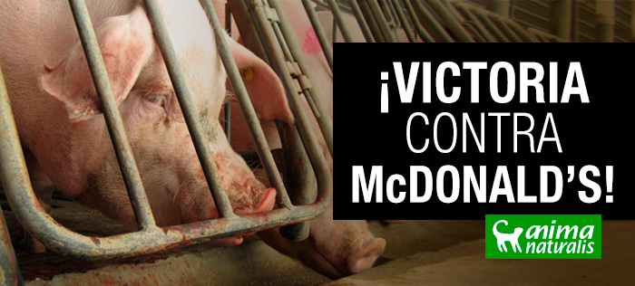 ¡Victoria contra                                            McDonald's!