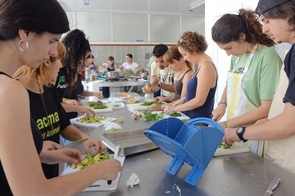 Realizamos un taller de cocina vegana en Tarragona con la colaboración de PACMA Realizamos un taller de cocina vegana en Tarragona con la colaboración de PACMA