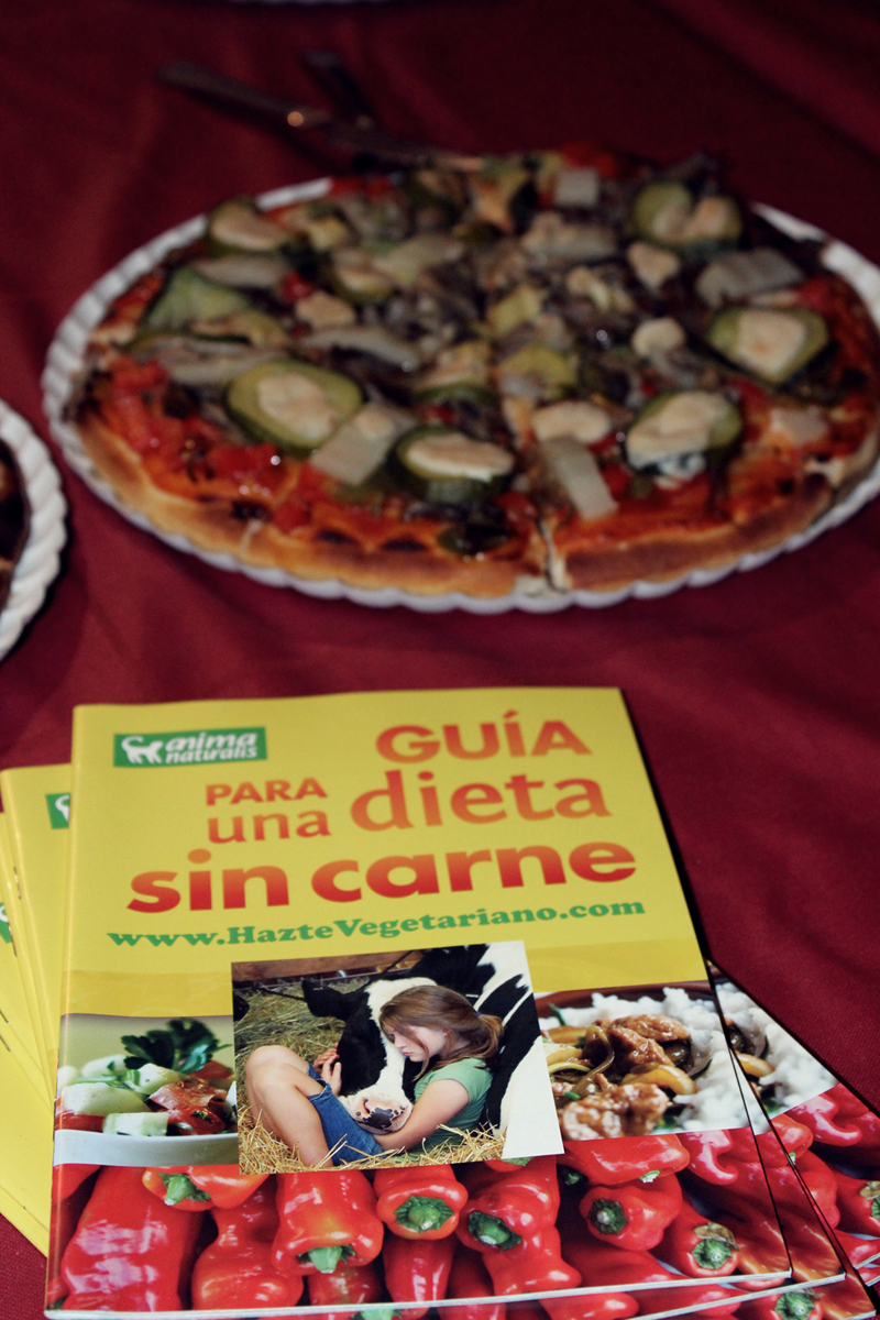 AnimaNaturalis celebró el Día de la Pizza Vegana AnimaNaturalis celebró el Día de la Pizza Vegana