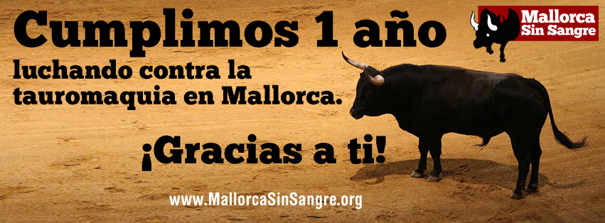 ¡La Campaña 'Mallorca Sense Sang' cumple su primer año de vida! ¡La Campaña 'Mallorca Sense Sang' cumple su primer año de vida!