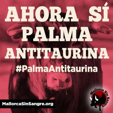 Palma podrá ser declarada ciudad antitaurina este verano Palma podrá ser declarada ciudad antitaurina este verano