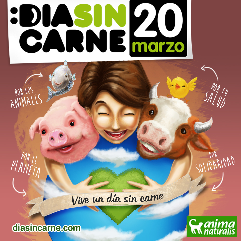 Este 20 de marzo, vive un “Día Sin Carne” por los animales Este 20 de marzo, vive un “Día Sin Carne” por los animales