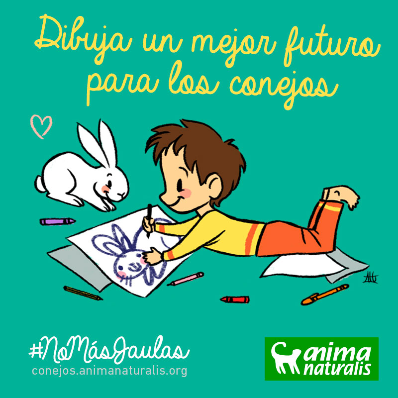 Dibujemos un futuro mejor para los conejos... ¡y gana un premio! Dibujemos un futuro mejor para los conejos... ¡y gana un premio!