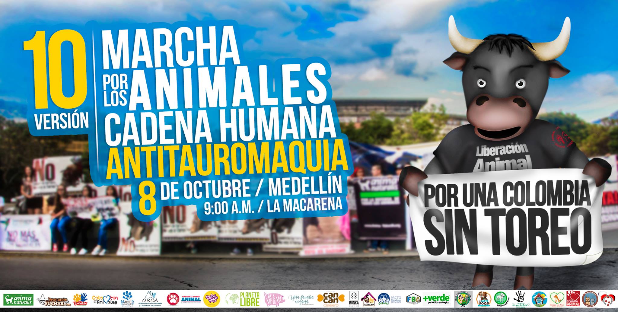 Medellín marchará por los animales el próximo 8 de octubre Medellín marchará por los animales el próximo 8 de octubre