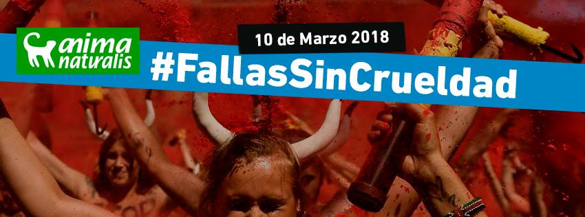Acción Protesta por unas Fallas sin Crueldad Acción Protesta por unas Fallas sin Crueldad