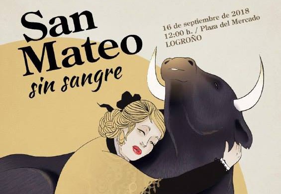 AnimaNaturalis prepara su protesta en Logroño por un San Mateo Sin Sangre AnimaNaturalis prepara su protesta en Logroño por un San Mateo Sin Sangre