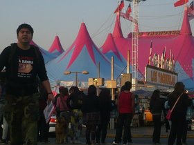 Activistas de AnimaNaturalis siguen con la difusión de campaña "Liberen a Ramba" Activistas de AnimaNaturalis siguen con la difusión de campaña "Liberen a Ramba"