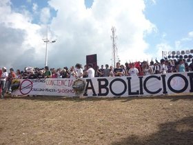 Participa en la campaña antitaurina en Táchira