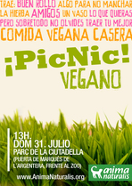Picnic vegano en Barcelona Picnic vegano en Barcelona