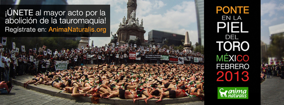 ¡Súmate a la mayor acción contra la tauromaquia y "Ponte en la Piel del Toro"! ¡Súmate a la mayor acción contra la tauromaquia y "Ponte en la Piel del Toro"!