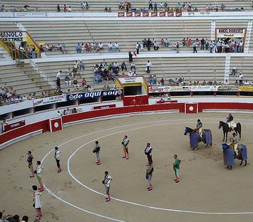 El número de corridas de toros en España descendió un 41% del 2007 al 2011