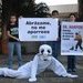 AnimaNaturalis y PETA se manifestaron frente al Primer Ministro de Canadá