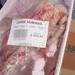 Carne humana envasada para el Día Mundial del Veganismo