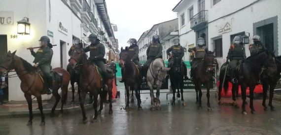 AnimaNaturalis denuncia ante Procuraduría a Carabineros de Colombia por uso de animales como medios disuasivos