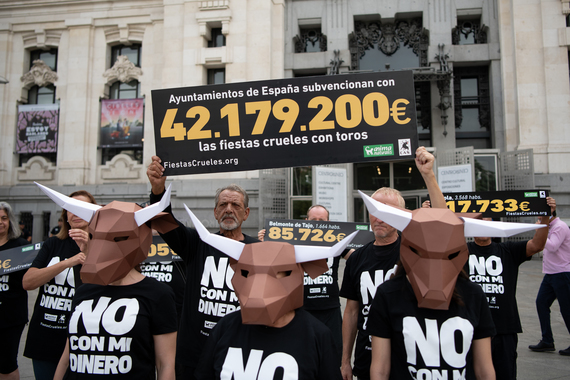 Presentamos en Madrid los resultados de nuestra investigación acerca de la financiación pública de los festejos con toros