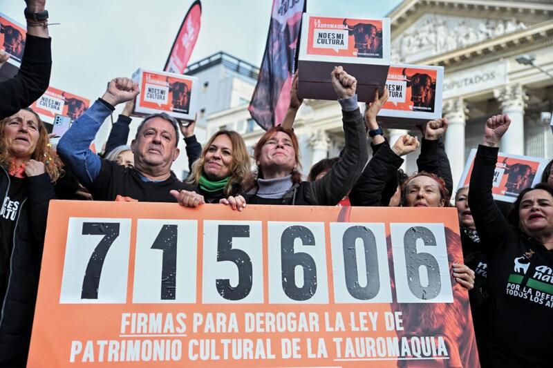 El Congreso admite a trámite la ley que puede acabar con la protección cultural de la tauromaquia inspirada en la ILP No Es Mi Cultura