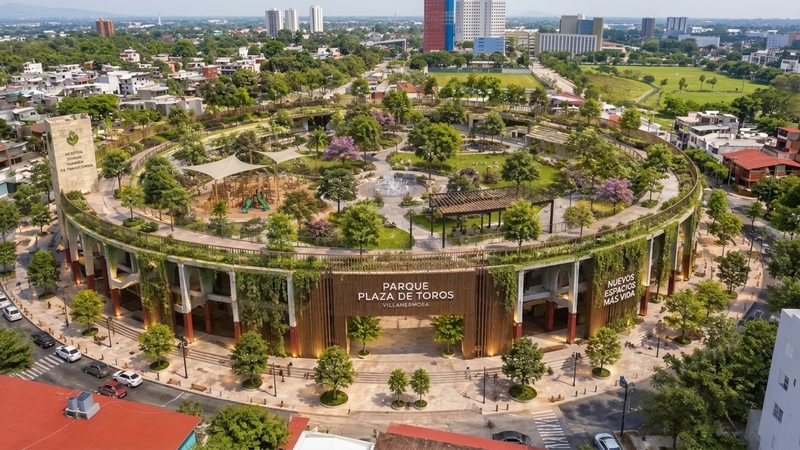 La antigua plaza de toros de Villahermosa se convertirá en un parque público en 2027